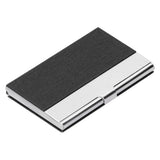 Business Card Holder Stainless Steel Name Card Case for Traveling and Business SuppliesBlack 701# In Australia - Darrahopens