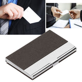 Business Card Holder Stainless Steel Name Card Case for Traveling and Business SuppliesAncient Color 701#