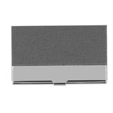 Business Card Holder Stainless Steel Name Card Case for Traveling and Business SuppliesGray 701# In Australia - Darrahopens