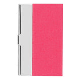 Business Card Holder Stainless Steel Name Card Case for Traveling and Business SuppliesRed 701# In Australia - Darrahopens