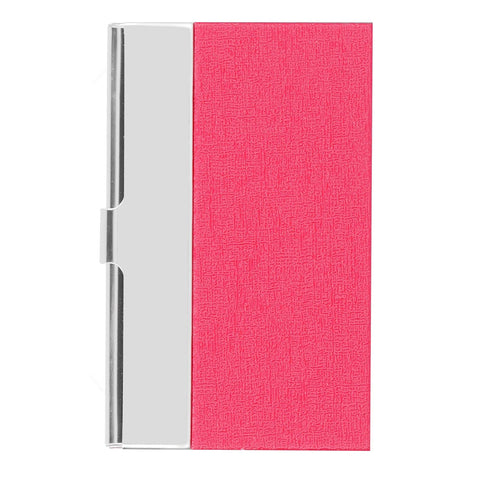 Business Card Holder Stainless Steel Name Card Case for Traveling and Business SuppliesRed 701# In Australia - Darrahopens