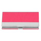 Business Card Holder Stainless Steel Name Card Case for Traveling and Business SuppliesRed 701# In Australia - Darrahopens