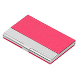 Business Card Holder Stainless Steel Name Card Case for Traveling and Business SuppliesRed 701# In Australia - Darrahopens