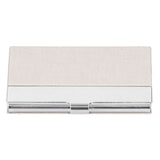 Business Card Holder Stainless Steel Name Card Case for Traveling and Business SuppliesWhite 701# In Australia - Darrahopens