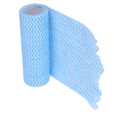 NonWoven Fabric Disposable Rag Dishcloth Washing Cleaning Cloth Towel Kitchen Supplies(Blue ) In Australia - Darrahopens