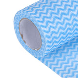 NonWoven Fabric Disposable Rag Dishcloth Washing Cleaning Cloth Towel Kitchen Supplies(Blue )