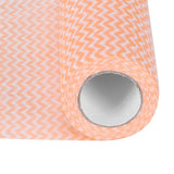 NonWoven Fabric Disposable Rag Dishcloth Washing Cleaning Cloth Towel Kitchen Supplies(Orange )