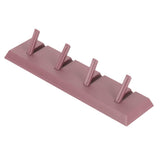 Wall Row Hook Punch Free Coat Key Holder Door Hat Hanger for Bathroom Wall Door Decor(Dark Salmon )