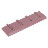 Wall Row Hook Punch Free Coat Key Holder Door Hat Hanger for Bathroom Wall Door Decor(Dark Salmon ) In Australia - Darrahopens