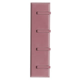 Wall Row Hook Punch Free Coat Key Holder Door Hat Hanger for Bathroom Wall Door Decor(Dark Salmon )