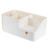 Drawer Type Desk Storage Box Book Stand Stationery Remote Control Holder for Home Desktop In Australia - Darrahopens
