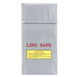 Lithium Ion Battery Safe Bag Fireproof Explosion Proof Storage Bag Protector 10x20cm In Australia - Darrahopens
