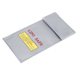 Lithium Ion Battery Safe Bag Fireproof Explosion Proof Storage Bag Protector 10x20cm In Australia - Darrahopens