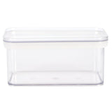 Butter Sealed Cutting Box Set Transparent Large Capacity Storage Box for Kitchen900ML