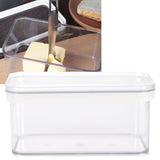 Butter Sealed Cutting Box Set Transparent Large Capacity Storage Box for Kitchen900ML