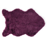 Faux Sheepskin Fur Rug Soft Carpet Area Rug for Bedroom Sofa Floor Living Room DecorPurple In Australia - Darrahopens