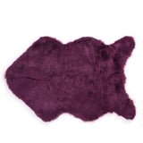 Faux Sheepskin Fur Rug Soft Carpet Area Rug for Bedroom Sofa Floor Living Room DecorPurple In Australia - Darrahopens