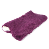 Faux Sheepskin Fur Rug Soft Carpet Area Rug for Bedroom Sofa Floor Living Room DecorPurple