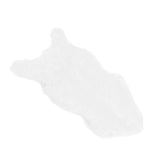 Faux Sheepskin Fur Rug Soft Carpet Area Rug for Bedroom Sofa Floor Living Room DecorWhite
