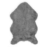 Faux Sheepskin Fur Rug Soft Carpet Area Rug for Bedroom Sofa Floor Living Room DecorGray In Australia - Darrahopens