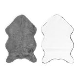 Faux Sheepskin Fur Rug Soft Carpet Area Rug for Bedroom Sofa Floor Living Room DecorGray In Australia - Darrahopens
