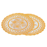 2PCS 20x20cm Table Mats Gold Placemats Coffee Cup Mat Coaster for Wedding Party SuppliesType 02 In Australia - Darrahopens