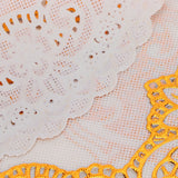 2PCS 20x20cm Table Mats Gold Placemats Coffee Cup Mat Coaster for Wedding Party SuppliesType 04