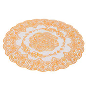 2PCS 30cmx30cm Table Mats Gold Dining Table Placemats for Wedding Party SuppliesStyle 01