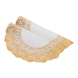 2PCS 30cmx30cm Table Mats Gold Dining Table Placemats for Wedding Party SuppliesStyle 02 In Australia - Darrahopens