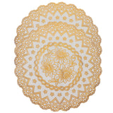 2PCS 30cmx30cm Table Mats Gold Dining Table Placemats for Wedding Party SuppliesStyle 03 In Australia - Darrahopens