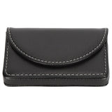 Business Name Card Case PU Leather Holder Organizer Gifts for Traveling BusinessBlack 033# In Australia - Darrahopens