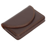 Business Name Card Case PU Leather Holder Organizer Gifts for Traveling BusinessCoffee 033# In Australia - Darrahopens