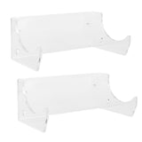 2Pcs Wall Shelf Skateboard Hanger Display Storage Rack Snowboard Organizer SuppliesTransparent In Australia - Darrahopens