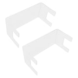 2Pcs Acrylic Display Rack Transparent Toys Dolls Jewelry Stand Shelf for Bedroom In Australia - Darrahopens