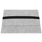 Laptop Felt Sleeve Bag Protective Case Portable Carrying Protective Cover for Notebook Computer