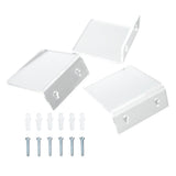 3PCS Clear Acrylic Display Rack Wall Mounted Floating Shelf for Home Toys Potted Plant Doll