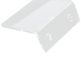 3PCS Clear Acrylic Display Rack Wall Mounted Floating Shelf for Home Toys Potted Plant Doll
