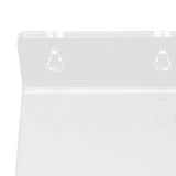 3PCS Clear Acrylic Display Rack Wall Mounted Floating Shelf for Home Toys Potted Plant Doll