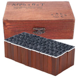 70Pcs/Set Stamps Kit Vintage Wood Alphabet Letter Number Stampers for DIY Scrapbook In Australia - Darrahopens
