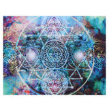 Polyester Tapestry Abstract Geometry Pattern Wall Hanging Blanket Art Home Decoration230x180cm In Australia - Darrahopens