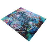 Polyester Tapestry Abstract Geometry Pattern Wall Hanging Blanket Art Home Decoration230x180cm