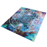 Polyester Tapestry Abstract Geometry Pattern Wall Hanging Blanket Art Home Decoration230x180cm