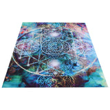 Polyester Tapestry Abstract Geometry Pattern Wall Hanging Blanket Art Home Decoration200x150cm