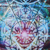 Polyester Tapestry Abstract Geometry Pattern Wall Hanging Blanket Art Home Decoration200x150cm