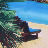 Wall Tapestry Beach Scenery Background Art Decoration for Home Living Room Bedroom200x150cm