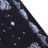 Wall Hanging Tapestry MoonPattern Background Decoration for Living Room Bedroom(230x180cm )