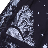 Wall Hanging Tapestry MoonPattern Background Decoration for Living Room Bedroom(150x130cm )