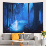 Decorative Tapestry MultiPurpose Unique Wall Hanging Carpet Living Room Bedroom Decors(230x180cm )