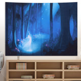 Decorative Tapestry MultiPurpose Unique Wall Hanging Carpet Living Room Bedroom Decors(200x150cm )
