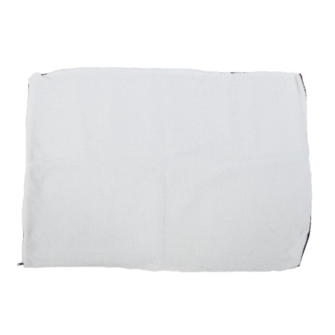 Pet Heating Pad Non Slip Detachable Insulation Warm Blanket for Pet House Dog Kennel(White 90x64cm)